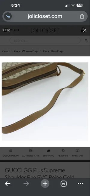 Gucci Vintage handbag/crossbody thumbnail 9