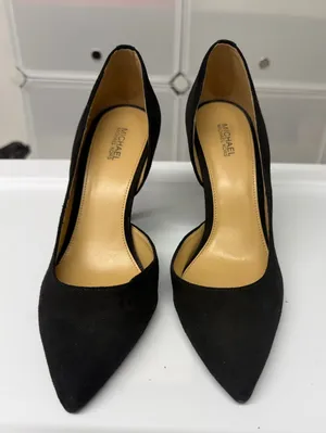 Michael Kors Black Suede Heels thumbnail 1