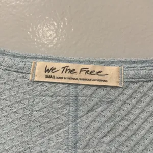 Free People We The Free Women’s Oversized Top Waffle Cozy Warm Travel Sz S thumbnail 2