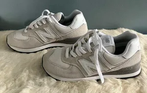 New Balance Women’s 574 Core Suede Mesh Sneakers thumbnail 5