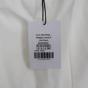 Showpo Katia Mini Dress White Strappy Corset A Line Size 4 thumbnail 6