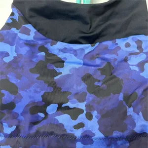 Athleta Women's Camo High Neck Bikini Top Size S‎ Multicolor Athletic NWT thumbnail 5