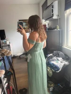 Azazie emmylou wedding guest dress thumbnail 4