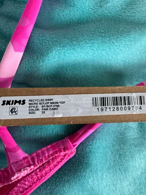 SKIMS Swim Micro Scoop Bikini Top thumbnail 2