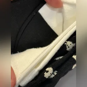 Kate Spade New York Black Crew Socks 3-Pack Bow Print NWT thumbnail 5