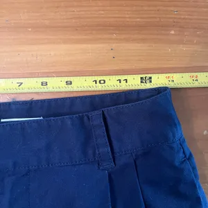 TNA Aritzia Women's Navy Blue High Rise Wide Leg Crawford‎ Trouser Pants Size 2 thumbnail 8
