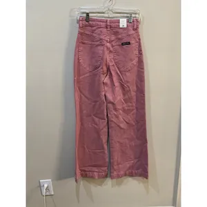 Rolla's Sailor Scoop‎ Long - Rose Size 26 Wide Leg High Rise thumbnail 4