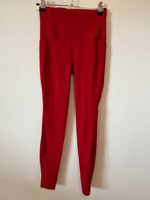 Lululemon Red Leggings 28" thumbnail 2