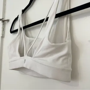 Athleta White Sports Bra XS thumbnail 5