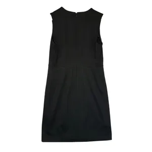 Banana Republic Petite Black V Neck Sleeveless Sheath Dress Work Elegant Size 10 thumbnail 6