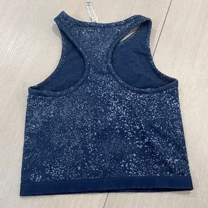 Lululemon speckled crop top thumbnail 2