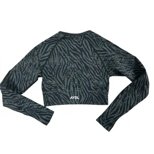 AYBL Evolve Camo Seamless LS Crop Top thumbnail 6