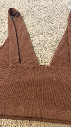 BP Brown Crop Top thumbnail 4