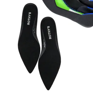 Rothy's The Point II Black Flats Pointed Toe In Love Insole Ballet Flats 6.5 thumbnail 10