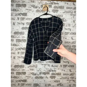 Madewell | women plaid cotton blouse thumbnail 10