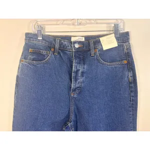 Universal Thread Straight Jeans Womens 10 Blue NEW Highest Rise‎ Button Fly thumbnail 9