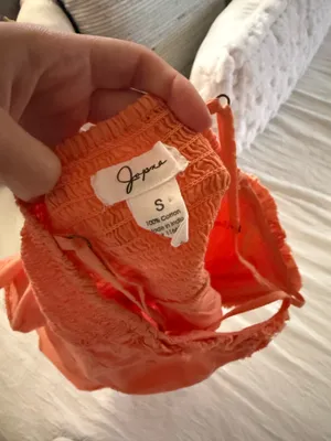Orange tank top thumbnail 3