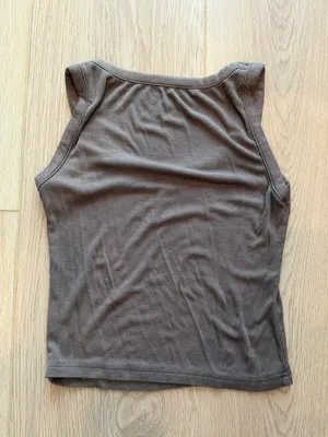 EGO Embellished Ribbed Tank Top thumbnail 4