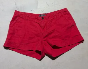 North face Red Women's linen Cotton blend Shorts 6 thumbnail 1