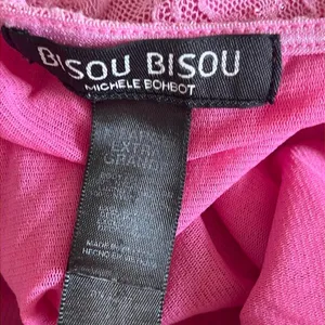 Bisou Bisou Y2K beaded lace tank top thumbnail 6