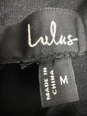 Lulu's Black Enticing Endeavors Black Square Neck Sleeveless Mini Skort Dress thumbnail 8