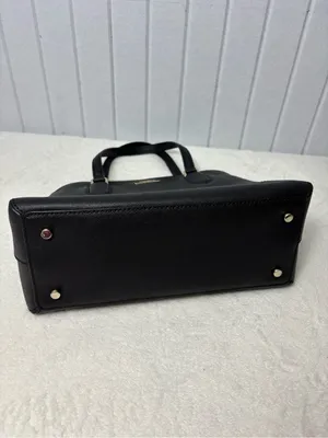 kate spade Cow Leathet‎ Black Dome Classic Satchel /Crossbody with gold hardware thumbnail 7