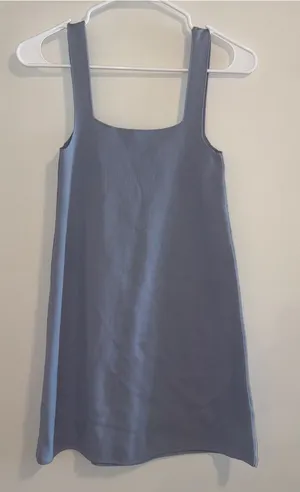 Women’s Zara Blue/Grey Dress Size: XS thumbnail 1