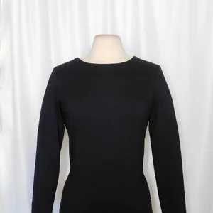 AMANDA‎ UPRICHARD Black Open Back Bow Ponte Knit Dress Sheath Classic Large thumbnail 3