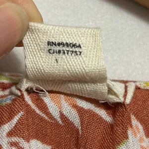 Billabong Wrap Dress Red Clay Crinkle Floral Blouson Sleeve Boho Cottage Party M thumbnail 10