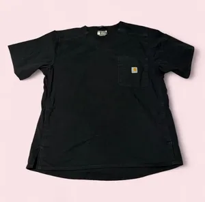 Carhartt Black Short-Sleeve Scrub Top thumbnail 1