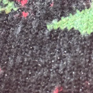 Vintage-Inspired Holiday Time Christmas Poinsettia Fair Isle Sweater XL 16-18 thumbnail 7