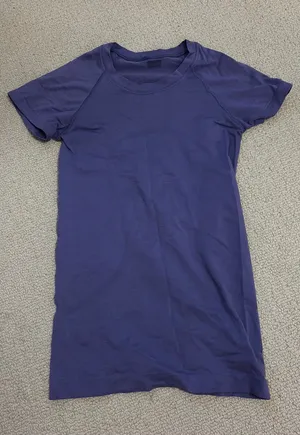 Purple Lululemon Swiftly Tech Short Sleeve thumbnail 1