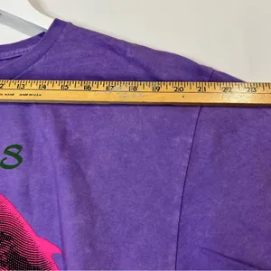Red Hot Chili Peppers Unisex Smeared Lipstick Graphic T-Shirt Purple Size XL New thumbnail 4