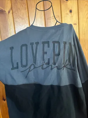 PINK Victoria’s Secret crew neck sweatshirt oversized new style top size large thumbnail 2