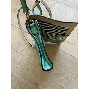 KATE SPADE New York Green Leather Crossbody Shoulder‎ Purse Bag thumbnail 7