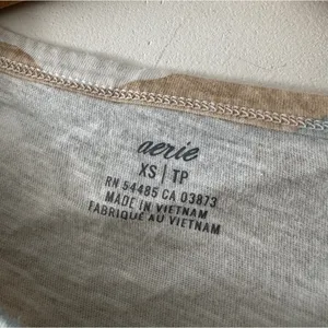 Aerie Oversized Sunwashed Desert Camo Short Sleeve‎ Tee thumbnail 4