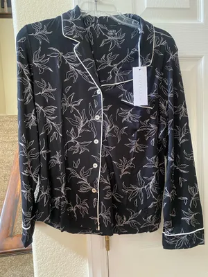 Earth Brand Cozy Earth Lounge Shirt Black thumbnail 3