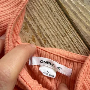 O'Neill Women's Marta Ruched Stretch Cotton Crop Top size L thumbnail 2