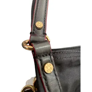 MZ Wallace womans Black Nylon Leather Trim Handbag crossbody SKU 8907 thumbnail 3