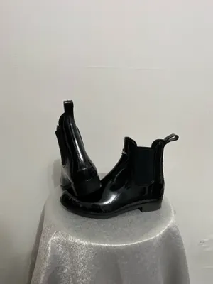 Nautica Black Rain Boots Size 7 – Chelsea Style)B16) thumbnail 4