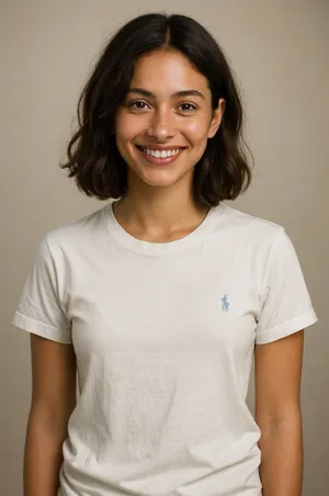 Ralph Lauren Sport Top Womens Crew Neck Short Sleeve White With Baby Blue Pony L thumbnail 1