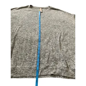 Athleta Coaster Luxe Sweatshirt Womens‎ Large Grey Heathered Oversized Cozycore thumbnail 6