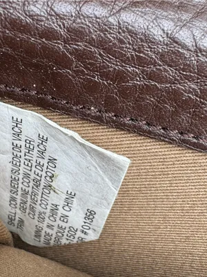 Eddie Bauer Brown Leather Wallet with Suede Flap thumbnail 6