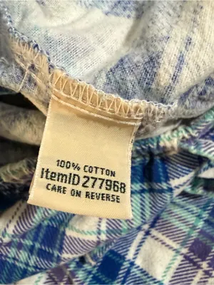 L.L. Bean Plaid Flannel Pajama Pants Cotton thumbnail 4