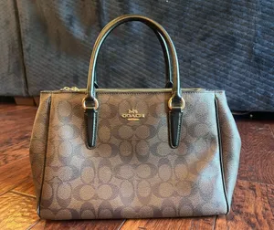 Coach Surrey Carryall Signature Satchel F67026 thumbnail 1