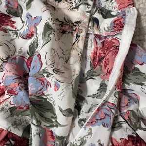 Floral Maxi Dress with Rope Straps and tie in the back; size medium thumbnail 8