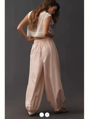 Anthropologie Maeve Poplin Harem Pants thumbnail 2