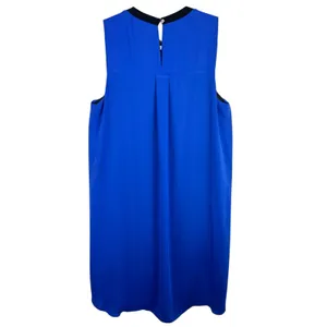 Rachel Rachel Roy Royal Blue Sleeveless‎ Line High Slit Midi Dress Size Large thumbnail 2