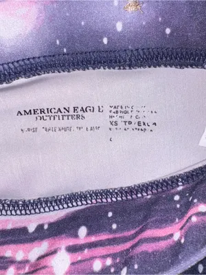 American Eagle Outfitters Galaxy-Print Leggings Size: XS thumbnail 2