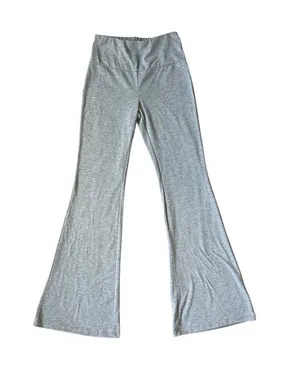 Shein light gray stretchy yoga style pull on pants women's size XS thumbnail 1